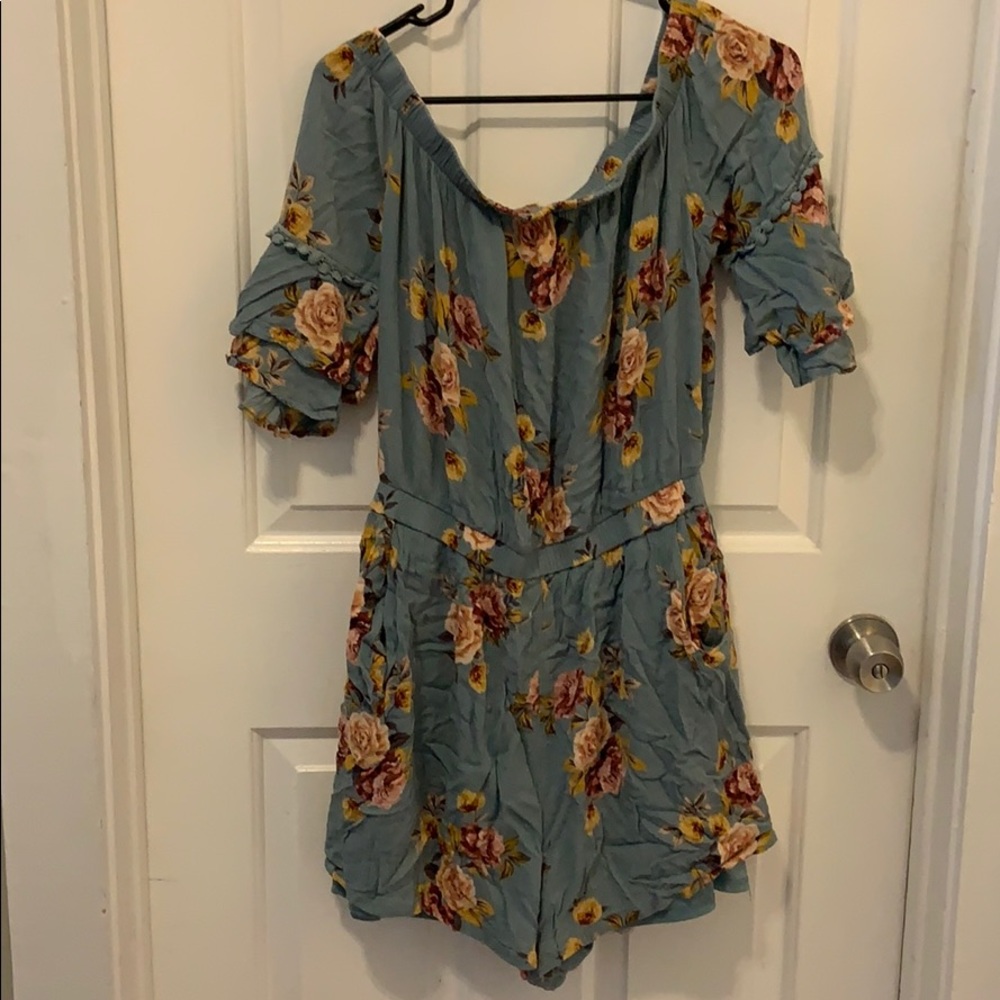 Off the Shoulder Romper